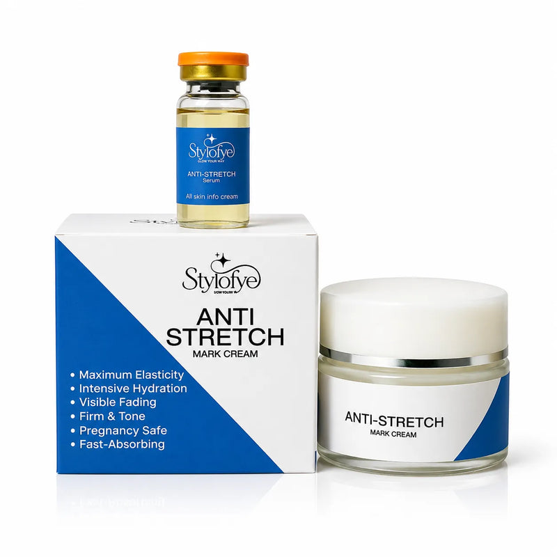 Stylofye Anti Stretch Mark Cream with Serum Pakistan
serum for stretch marks
